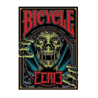 Bicycle Eerie Red Playing Cards