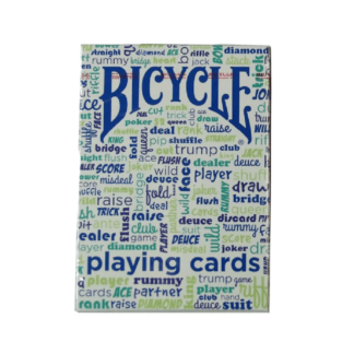 Bicycle Table Talk Blue Playing Cards